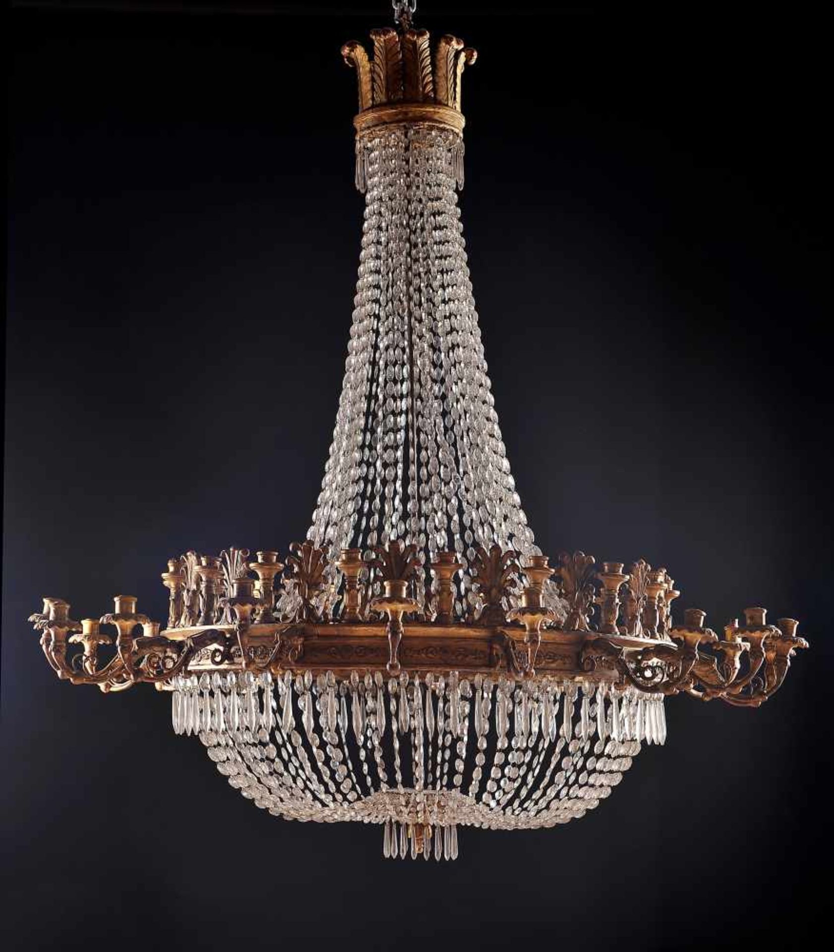 A thirty six lamps Bag Chandelier - Image 2 of 2