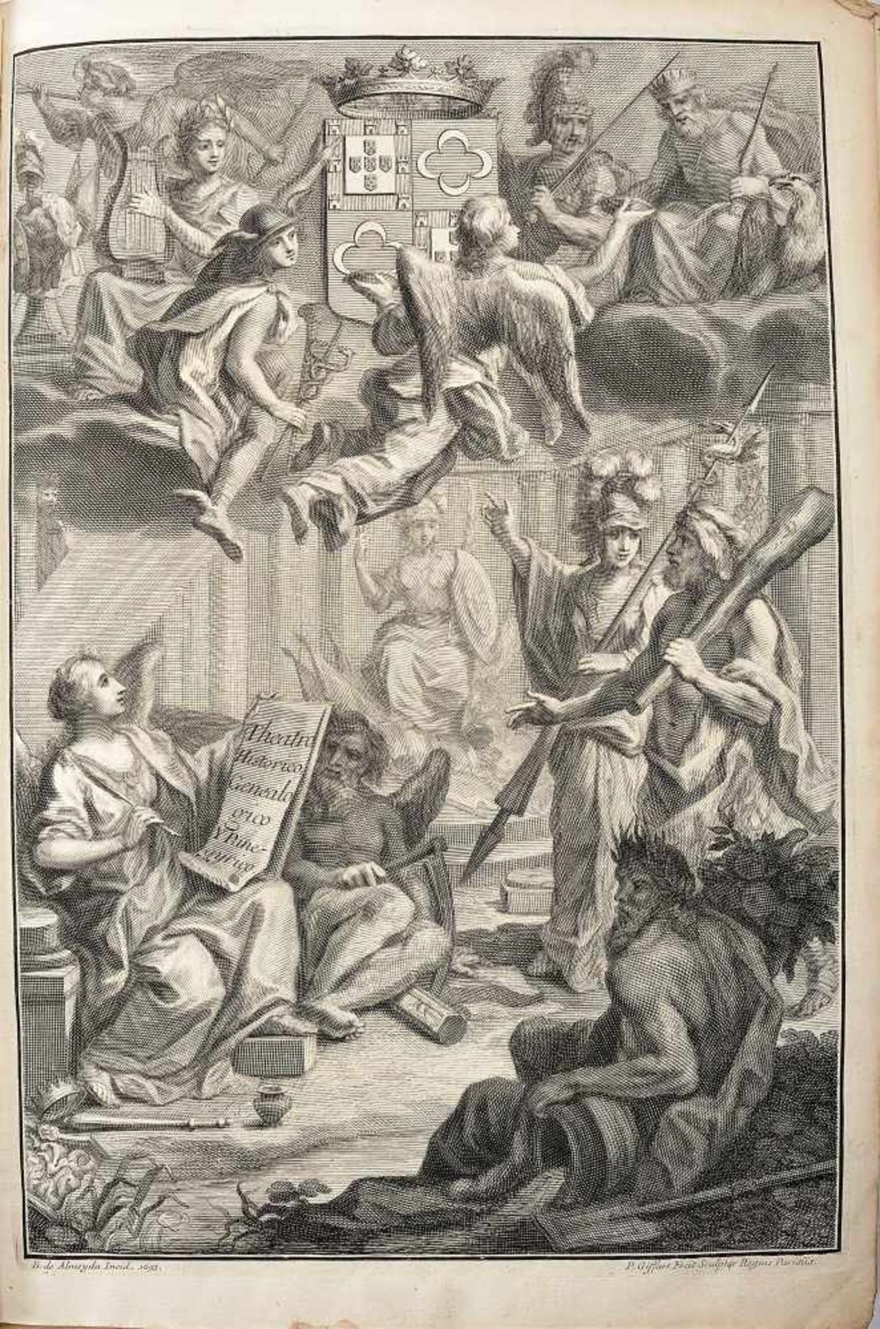 Theatro historico, genealogico da Casa de Sousa (Paris, 1694) - Bild 2 aus 3