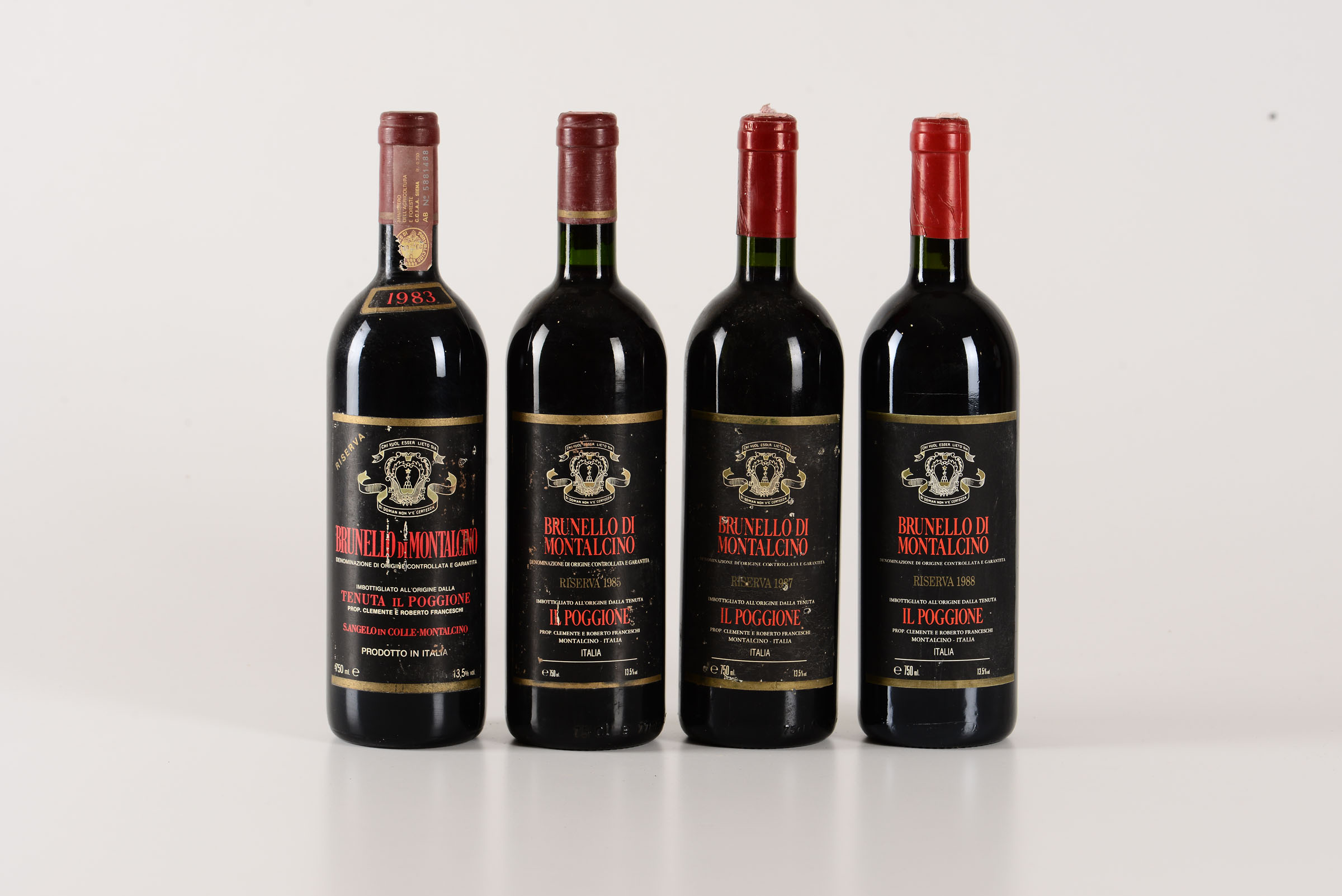 *Il Poggione, Brunello di Montalcino, riserva, - (15 Bts) 1975 1 Bt BN 1977 1 Bt [...] - Image 2 of 8