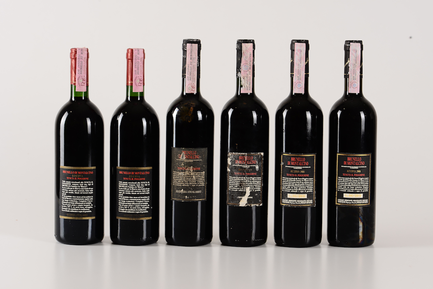 *Il Poggione, Brunello di Montalcino, riserva, - (12 Bts) 1979 1 Bt BN 1980 1 Bt [...] - Image 4 of 6