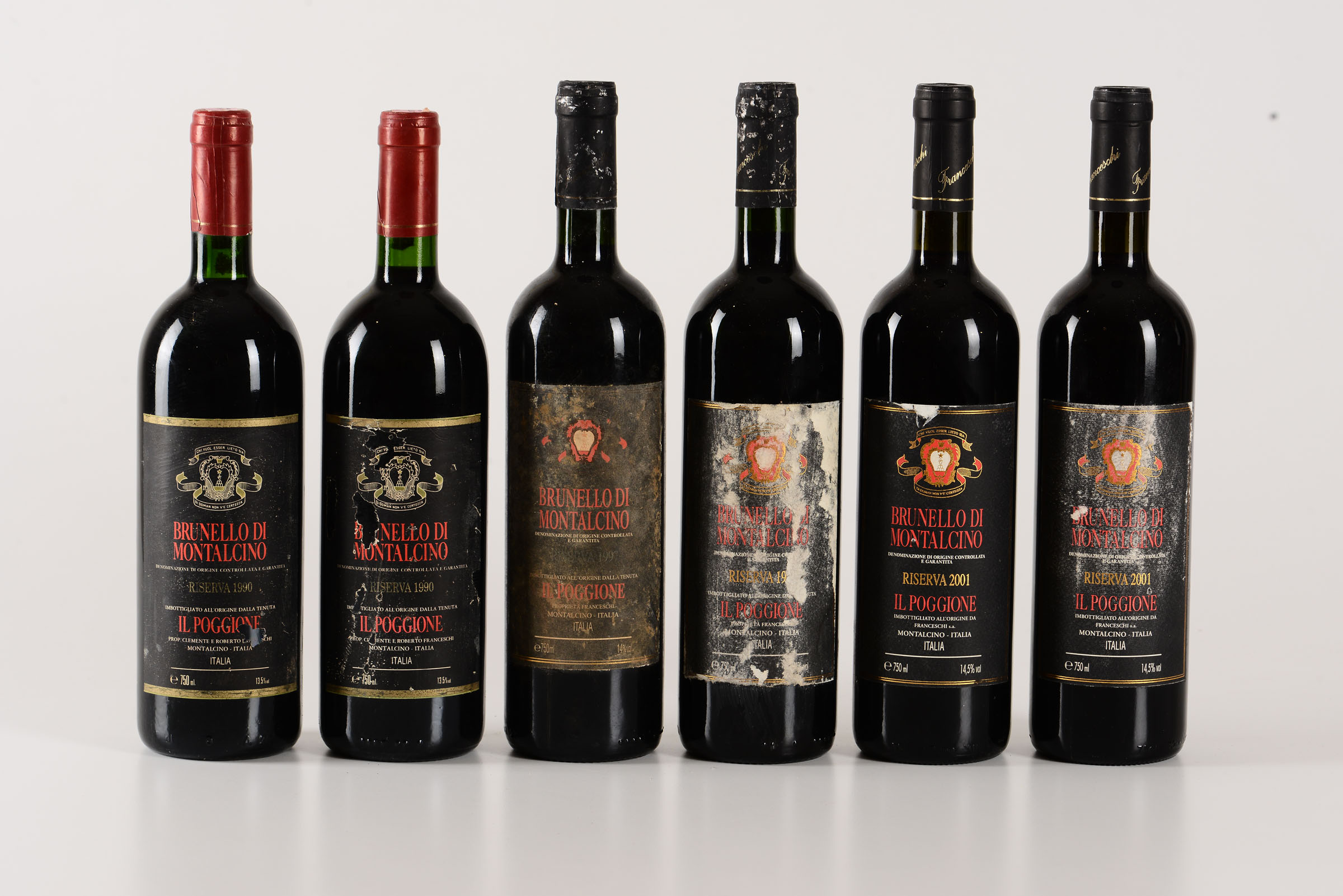 *Il Poggione, Brunello di Montalcino, riserva, - (15 Bts) 1975 1 Bt BN 1977 1 Bt [...] - Image 3 of 8