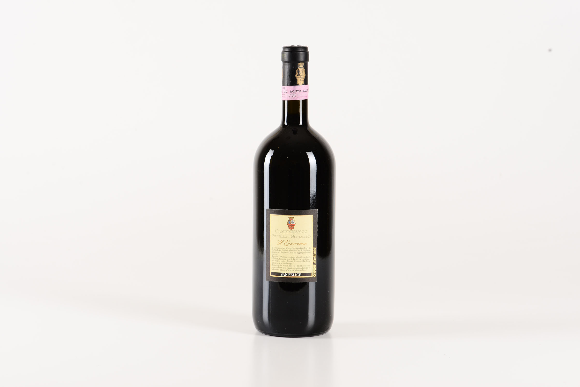 *Campogiovanni, Brunello di Montalcino, Il Quercione, riserva 1997, - (1 Mg) 1 Mg [...] - Image 2 of 3