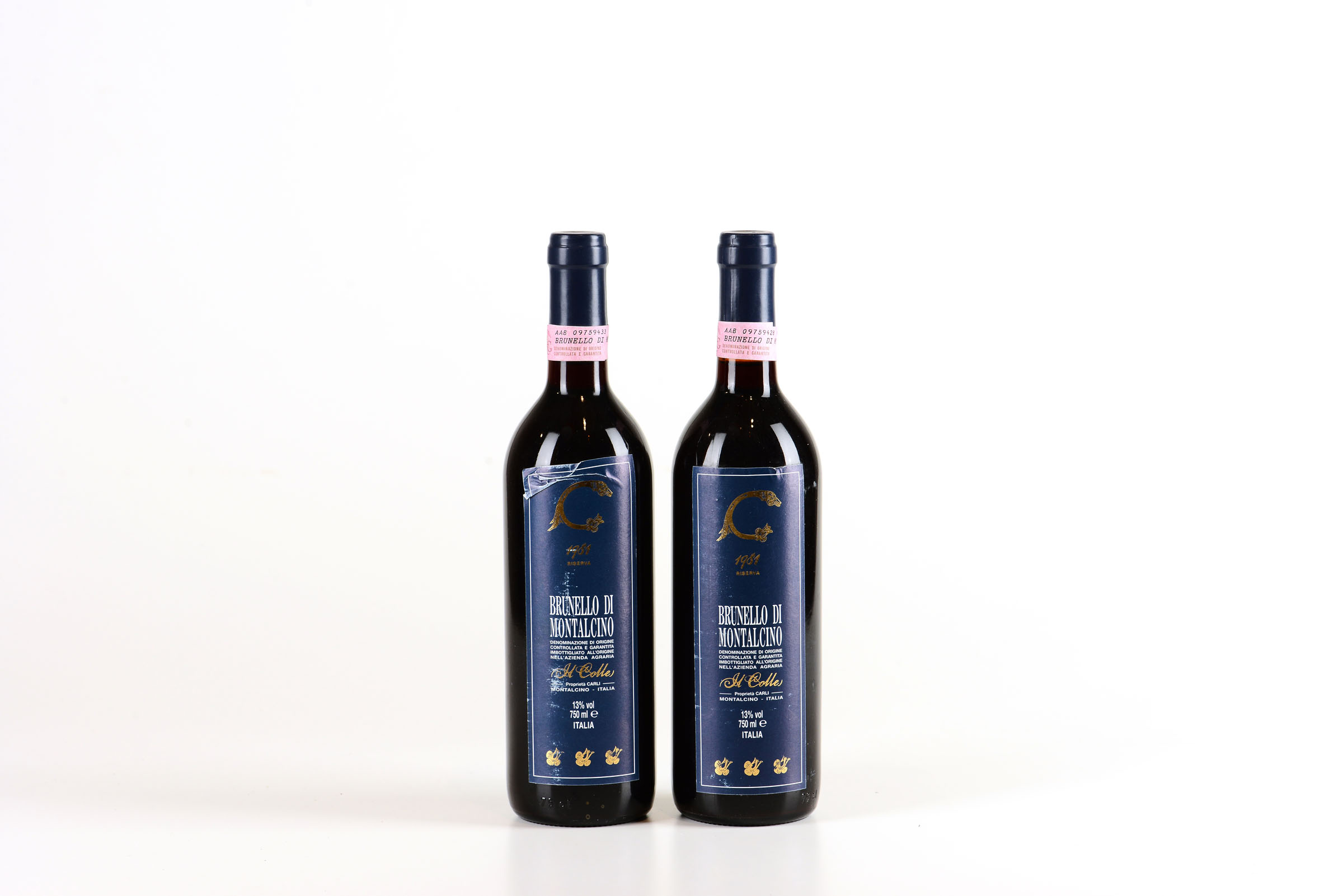 *Il Colle, Brunello di Montalcino, - (7 Bts) 1981 riserva 2 Bts WN 2004 3 Bts WN [...]