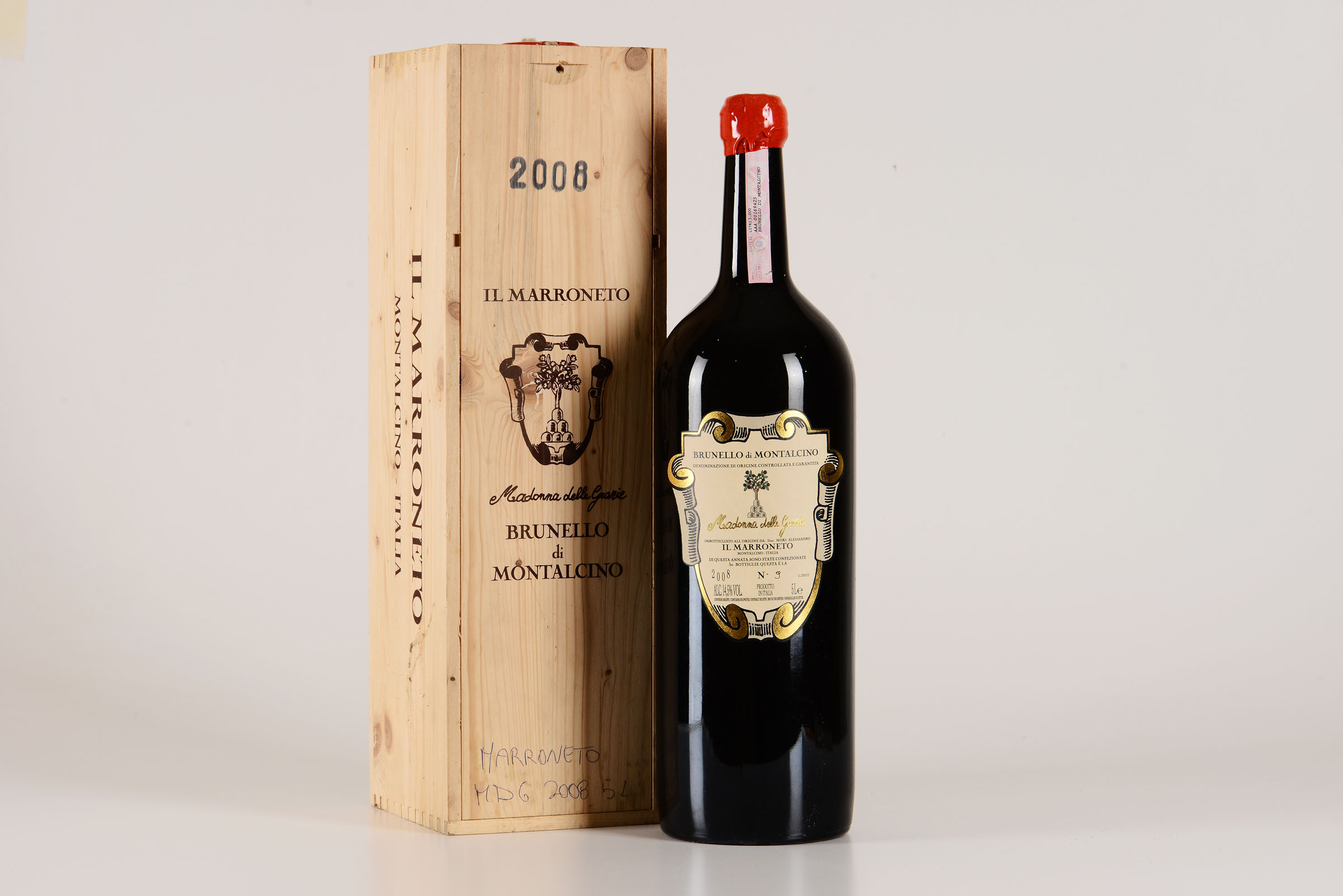 *Il Marroneto, Brunello di Montalcino, Madonna delle Grazie, - (1 Bt) 5 L 2008 1 Bt [...]