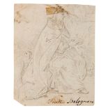 Lotto composto da tre disegni, - - Scuola bolognese del XVIII secolo, Studio di [...]