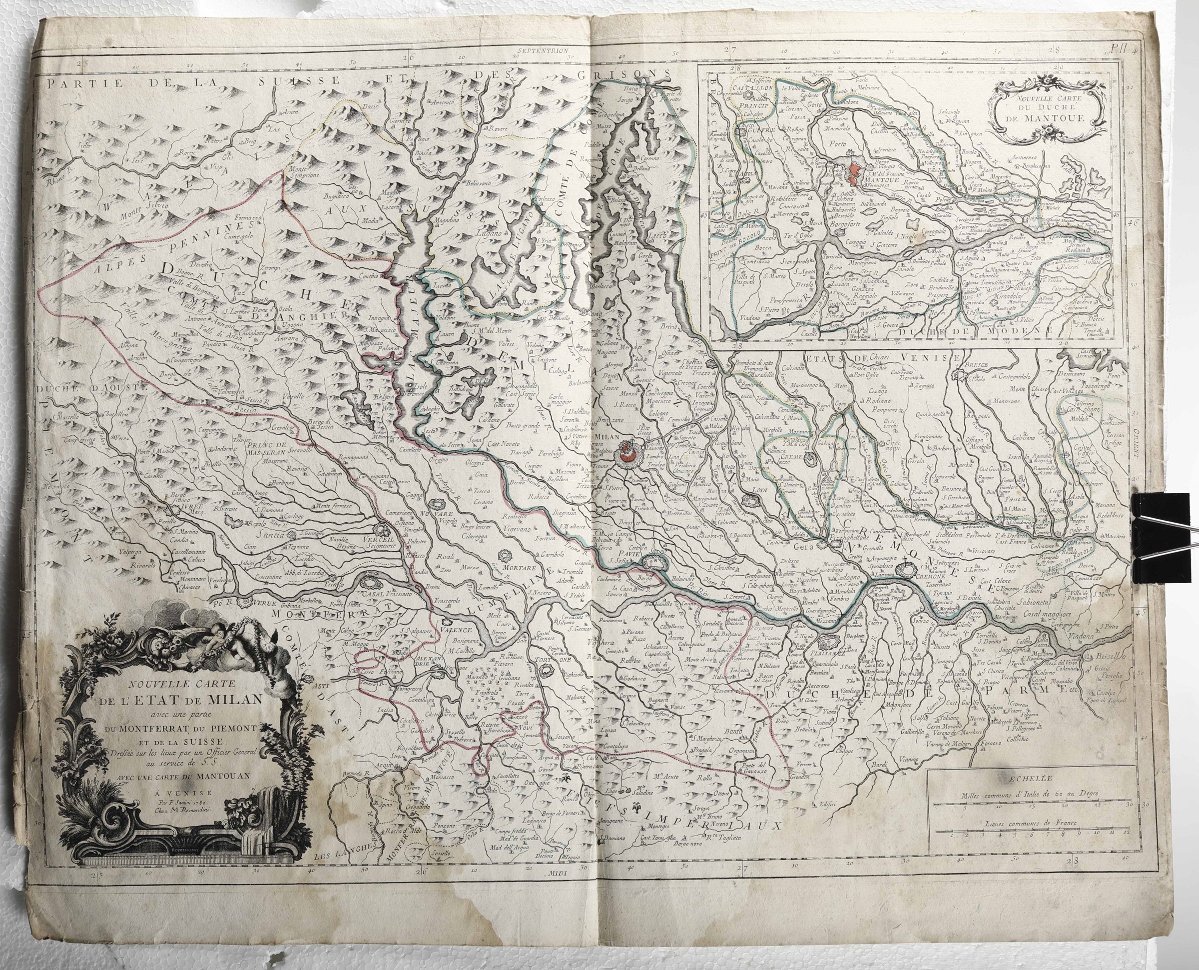 Homann,Santini,Remondini,Seutter, Sei carte geografiche in coloritura - Cm. 53 x 60. [...] - Image 2 of 6