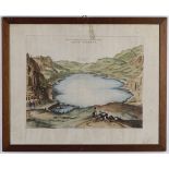 Mortier, Pierre, Le Lac d'Averno, Pres de Pouzzol, dans le Royaume de Naples. [...]