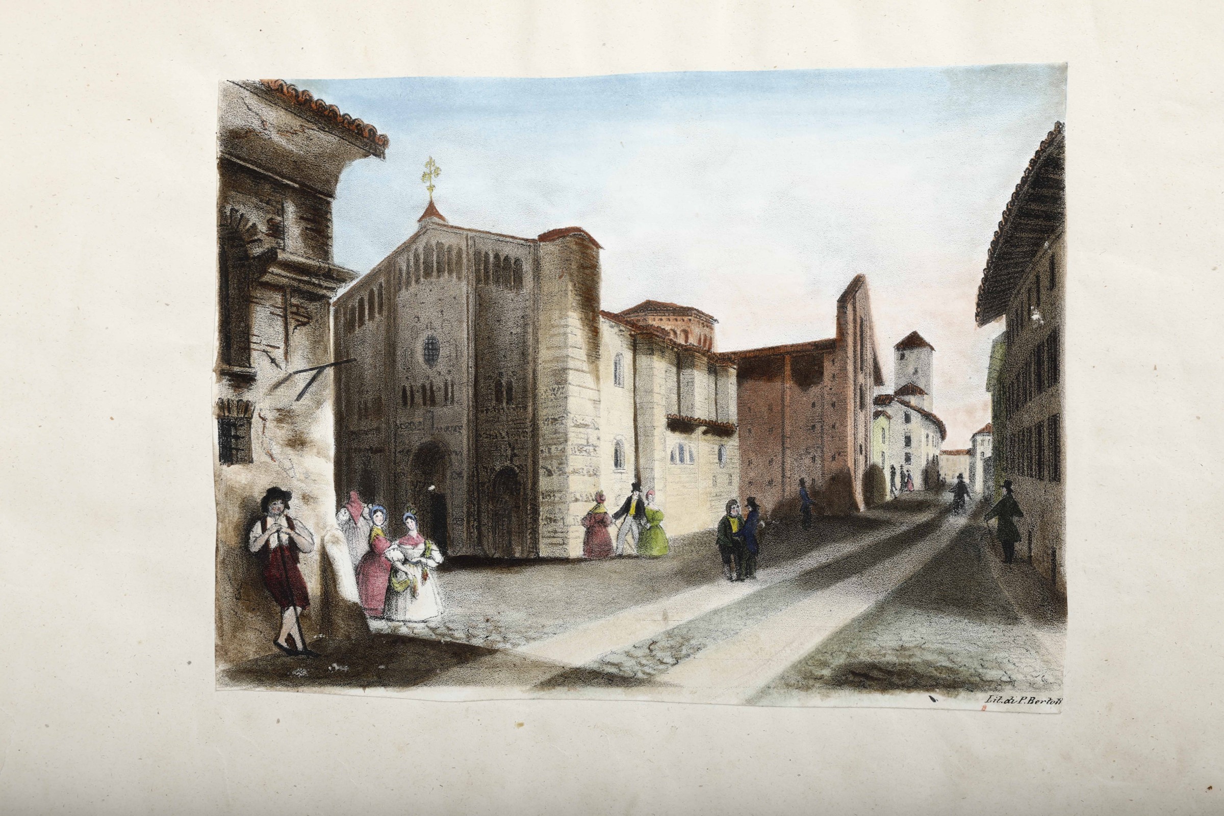 Elena, Giuseppe, Lombardia pittoresca. fascicolo IX..Milano, Presso Antonio Fortunato [...] - Image 3 of 6