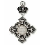 A silver pendant, Germany (?), early 1900s - Decoration in molten and chiselled [...]