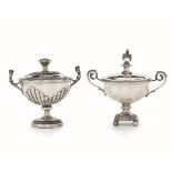 Two silver sugar bowls, Europe, 1900s - Italian artistic manufacture. Produced in [...]