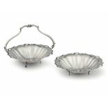 A basket and centrepiece, Vercelli, 1900s - A basket and centerpiece in silver by [...]