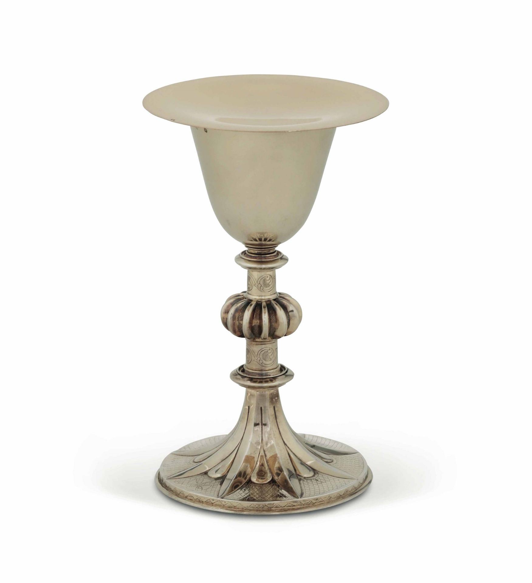 A gilt silver goblet, Paris 1870ca - Placide Poussielgue-Rusand (active 1824-1889). [...]