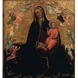 Jacobello del Fiore (Venezia 1370-1439), Madonna con Bambino e angeli - olio su [...]