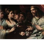 Federico Bianchi (Masnago 1635 - Milano 1719), Salomone e la regina di Saba - olio su [...]