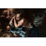 Ludovico Mazzanti (Roma 1686 - Viterbo 1775), Maddalena in meditazione - olio su [...]