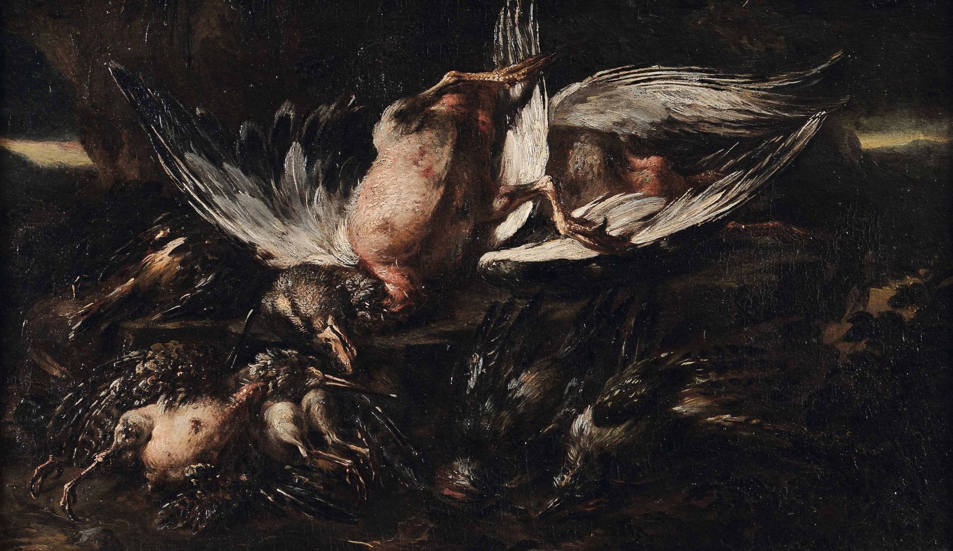 Felice Boselli (Piacenza 1650 - Parma 1732), ambito di, Natura morta con cacciagione [...]