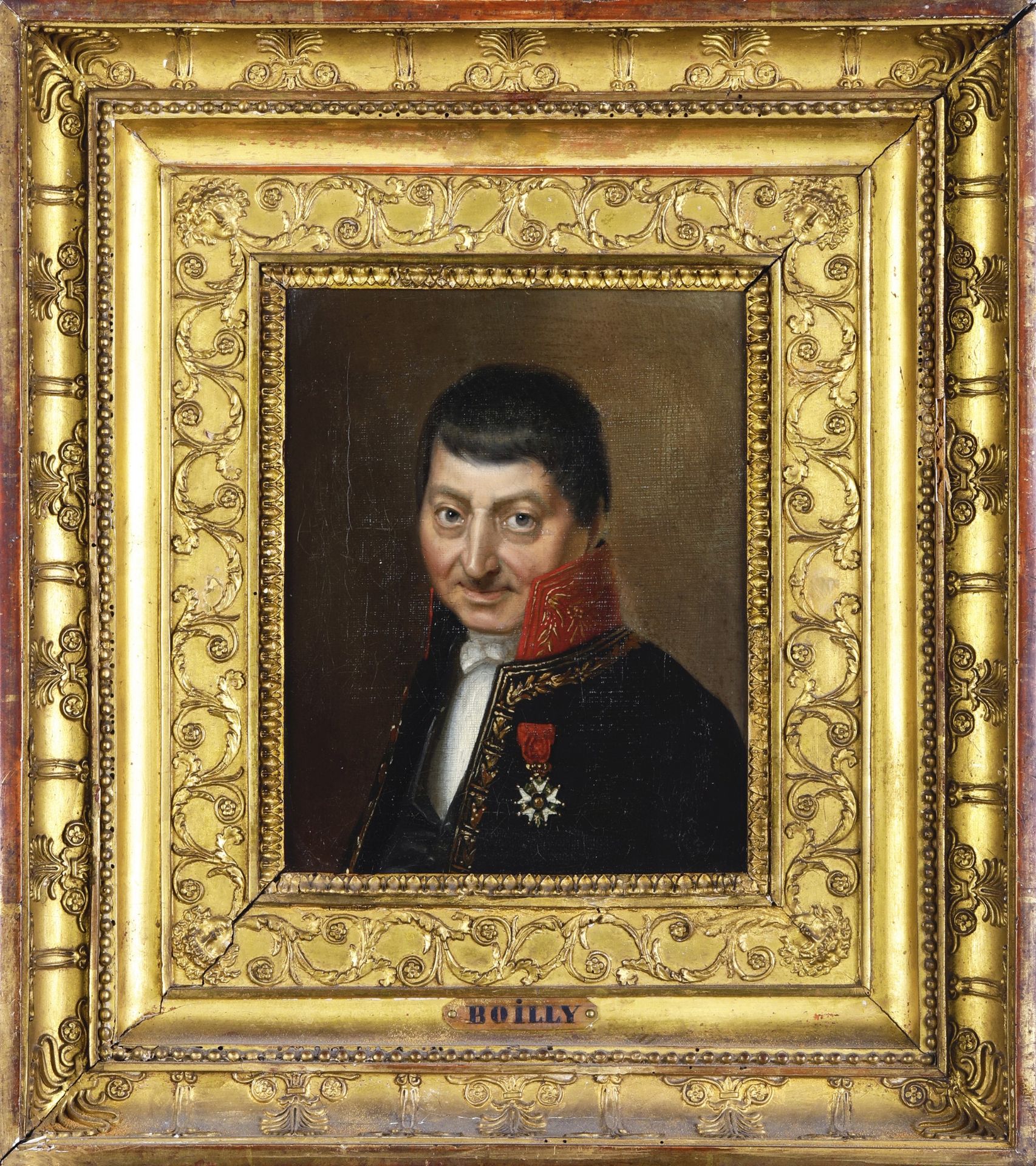 Louis Léopold Boilly (1761 - 1845), attribuito a, Ritratto di diplomatico con [...]