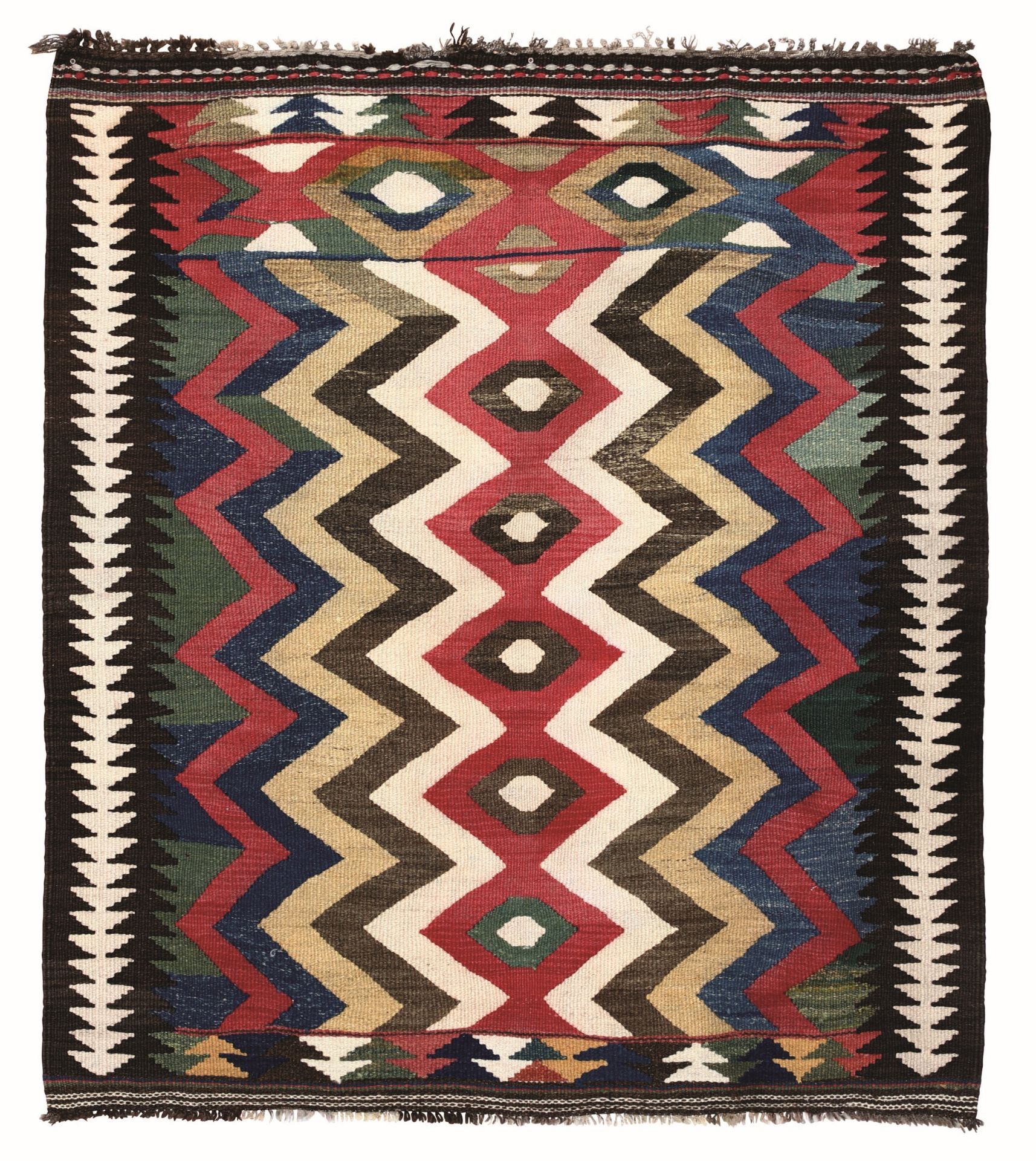 Kilim Bolan, nord Persia 1920 circa, - raro kilim di questa zona di produzione, [...]