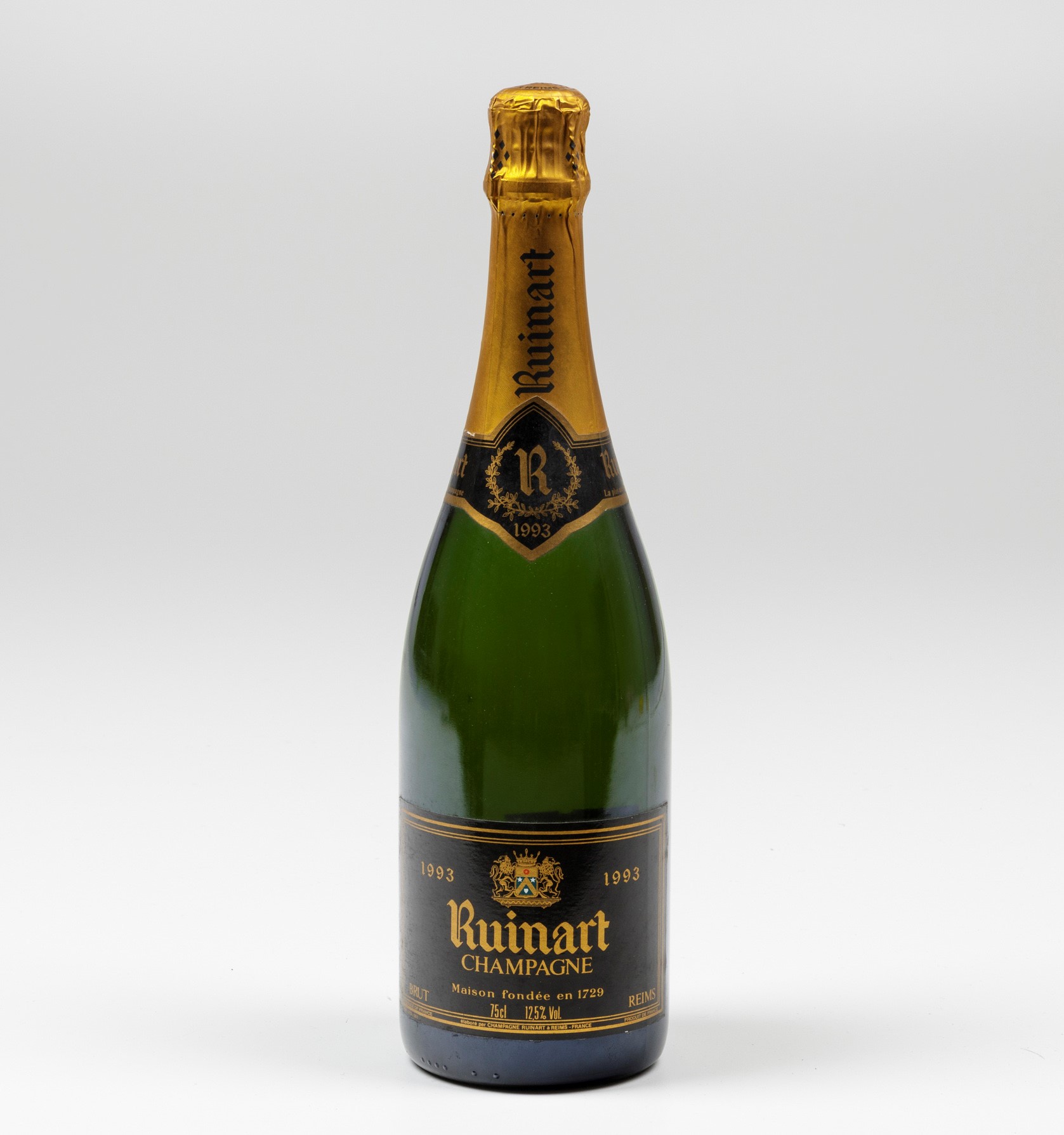 Ruinart, Champagne Brut, - (1 Bt) 1993 1 Bt BN, (etichetta e capsula con segni [...]