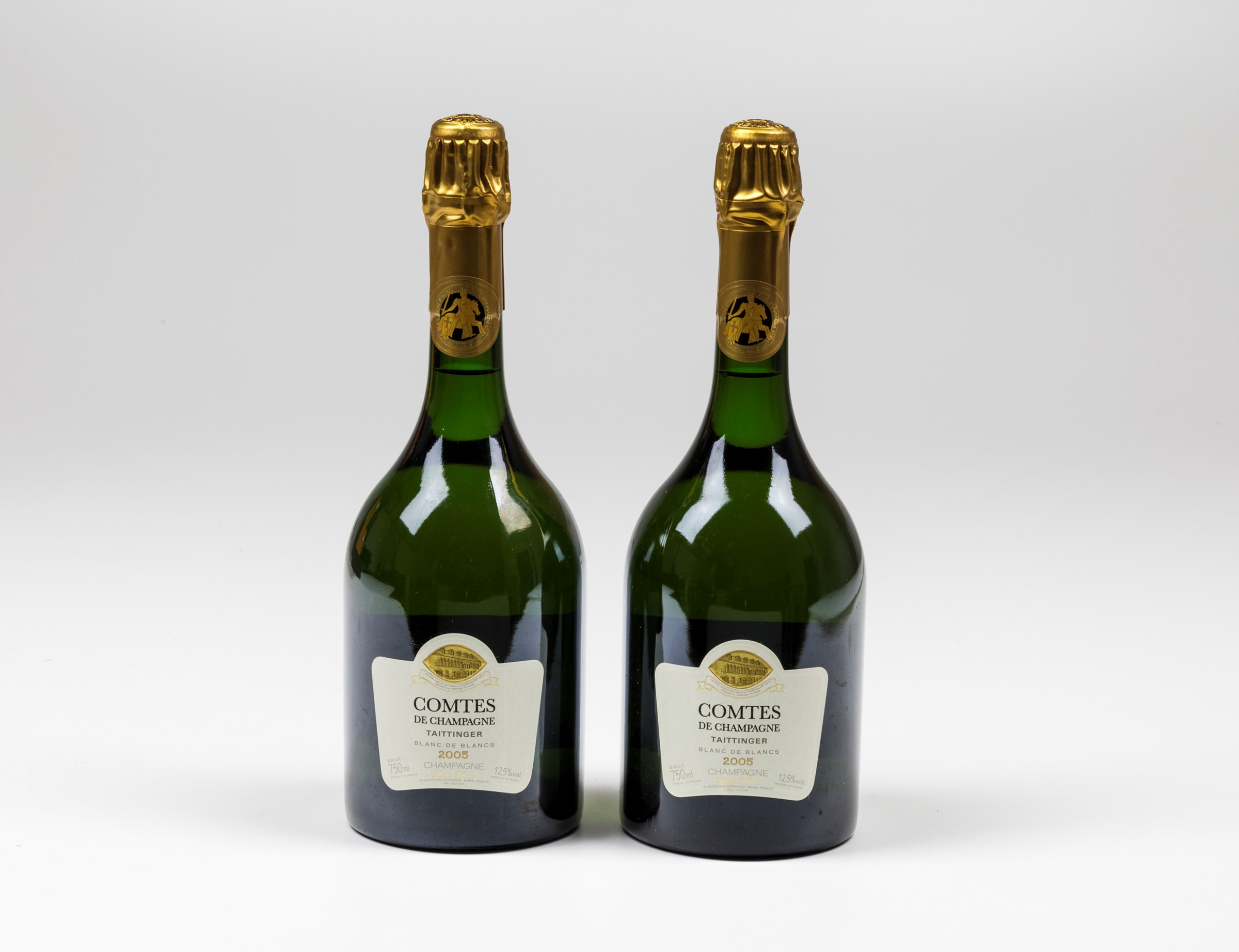 Taittinger, Comtes de Champagne Blanc de Blancs, - (2 Bts) 2005 2 Bts WN OC, [...] - Image 2 of 4