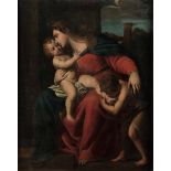 Alessandro Turchi detto l'Orbetto (Verona 1578 - Roma 1649), Madonna con Bambino e [...]