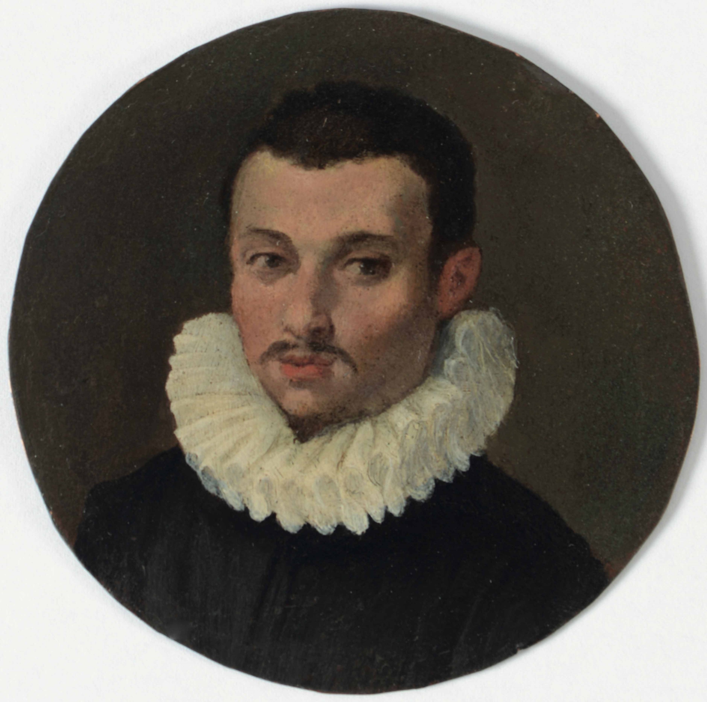 Francesco Montemezzano (Verona 1555-1600), attribuito a, Ritratti di coniugi - olio [...] - Image 2 of 2