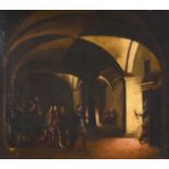 Carlo Saraceni (Venezia 1579-1620), seguace di, La cattura di Cristo - olio su tela, [...]