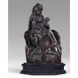 A jasper sculpture, Flanders, Central Europe, 1400s - Altezza cm 38. La composizione, [...]