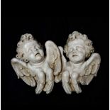 Two marble cherubs, Italy, 1600s - cm 50x69 -