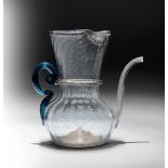 A small pitcher, Venice/façon de Venise, 1700s - Altezza cm 10 Corpo costolato, [...]