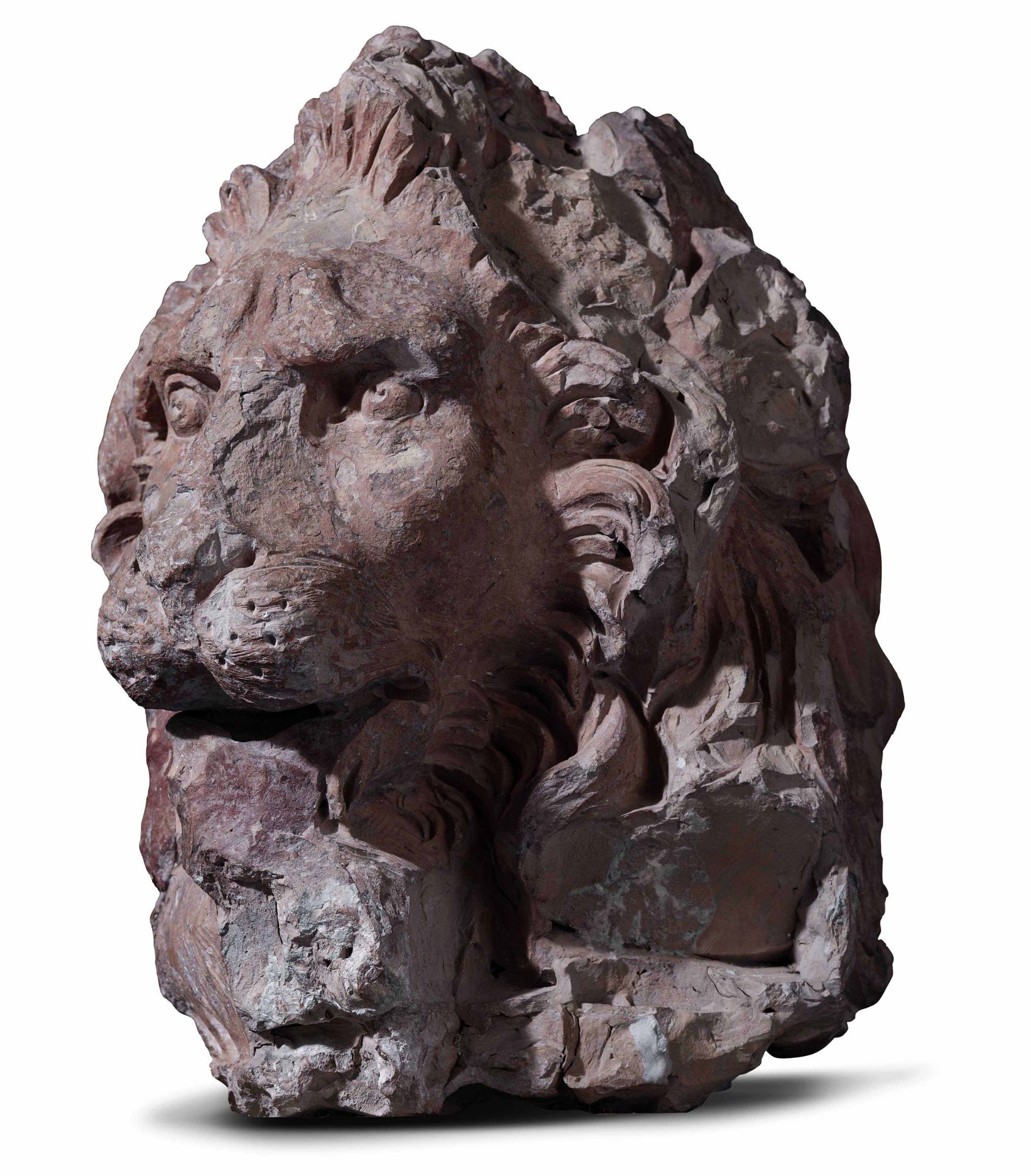 A terracotta lion head, GL Bernini's workshop, 1654-57 - cm 45x35x50. Opera esposta [...]
