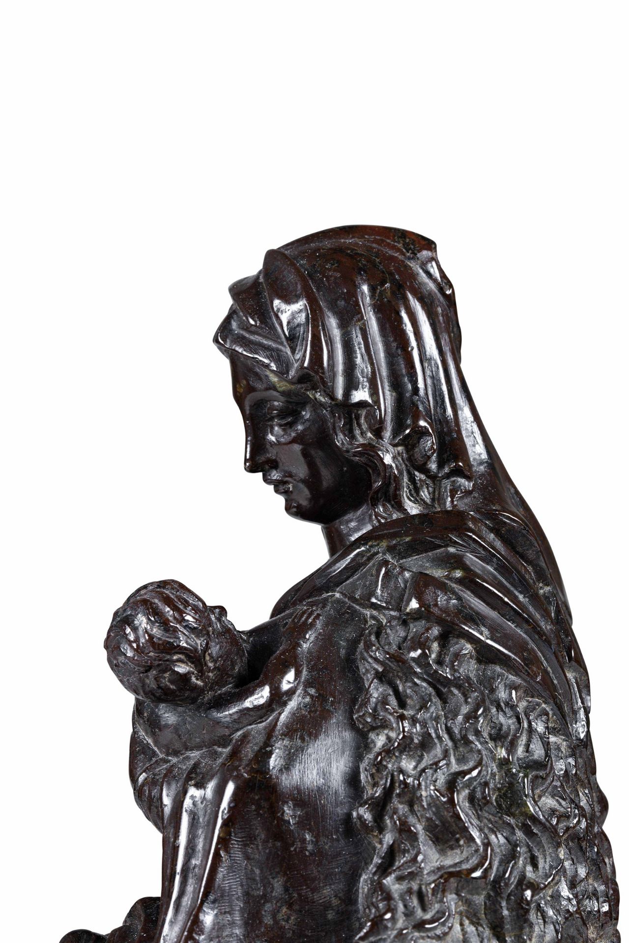 A jasper sculpture, Flanders, Central Europe, 1400s - Altezza cm 38. La composizione, [...] - Bild 2 aus 4