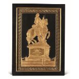 Monumento Equestre a Francesco III d’ Este Rilievo in legno scolpito, dorato e [...]
