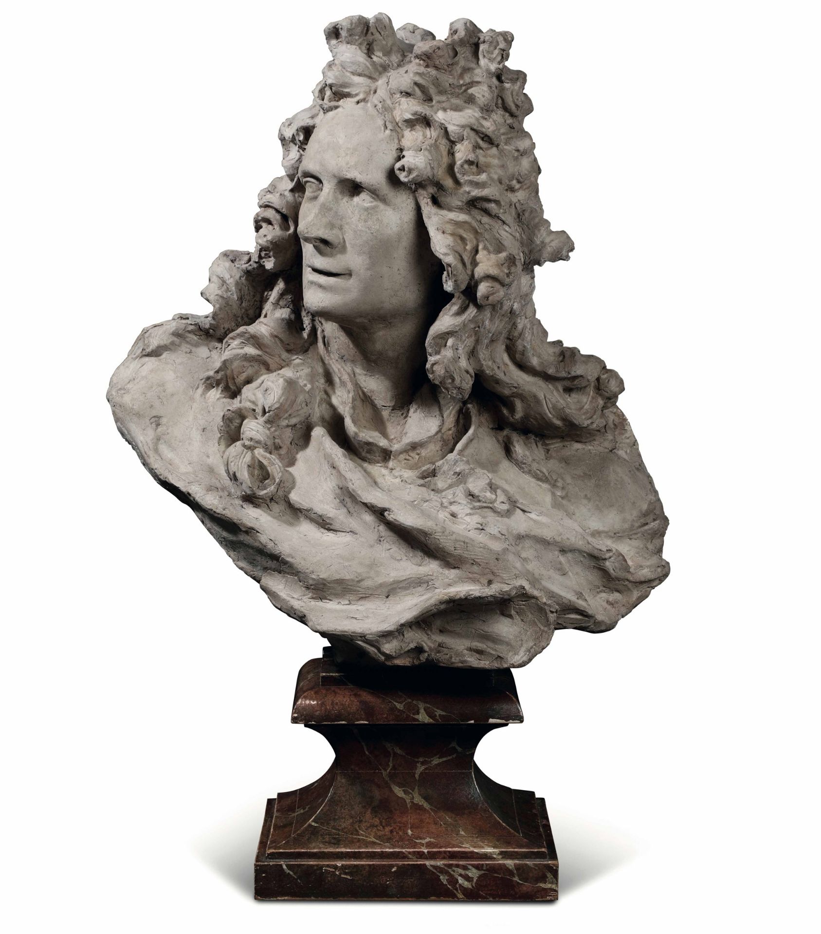 Busto di Von Corneille Van Cléve Terracotta Attribuito a Jean-Jacques Caffieri [...]
