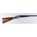 An Excellent 12 Bore Side by Side "Easy Opening" Sidelock Ejector Shotgun by Boss, Serial No.