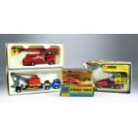 A Group of Four Corgi Diecast Model Vehicles, including - Volkswagen 1200 in East African safari