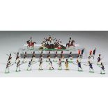 A Collection of German Painted Flat Tin Soldiers, Late 19th Century - "The Old Guard" 1813" (