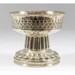 An Edward VII Silver Gilt Chalice, by George Nathan & Ridley Hayes, Chester 1902, the rim with