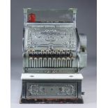 A National Cash Register, Late 19th/Early 20th Century, No. 1567453, the cast plated metal casing