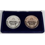 The Royal Commonwealth Society Coronation Commemorative Medals - An Elizabeth II Silver Medal and