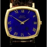 A Piaget Automatic Wristwatch, Modern, 18ct Gold Cased, Model No. 12406, Serial No. 197012, the