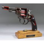 A Rare and Unusual .44 Calibre Engineering Cut Away Model of a St. Etienne Army Model 1873 Revolver,