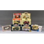 A Collection of Lledo Diecast Vehicle Models and Promotion Models, including - "1955 Dennis F8