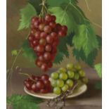***Gerald Norden (1912-2000) - Oil painting - Still life with grapes, signed, board 12ins x 11ins,