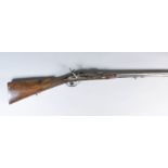 A Good 19th Century .60 Snider Action Rifle by Reilly, 21ins bright steel barrel with elevating