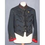 A King's Royal Rifle Corps Mess Kit Jacket of Major G. C. Shakerley D.S.O, Early 20th Century,