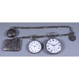 A Victorian Silver Cased Pocket Watch, by John Player of Reading, the case hallmarked London 1858,