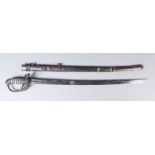 A Victorian Bandsman's or Bugler's Dress Sword, repatriated from India circa 1830-1854, the 29ins