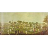 The M. C. C. Portfolio of Cricketing Prints - Set of six coloured oleographic reproductions of