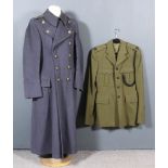 A King's Royal Rifle Corps Lieutenant or Major General's Overcoat, of blue-grey colour with